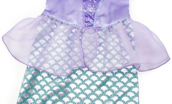 Jurebecia Mermaid dresses for girl Princess Dress up clothes Mermaid Costume up Kids Birthday Party Cosplay Role Play clothes Tween 150 cm 11-12 Years - 图片 11