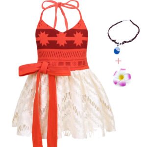 Jurebecia Baby Girl Princess Costume Princess Adventure Halter Backless Jumpsuit Dress Tulle Sundress Halloween Outfits