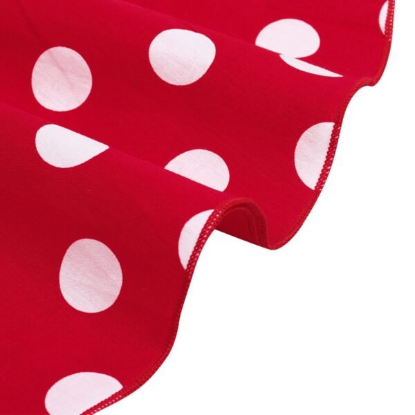 Jurebecia Mini Dress Girls Baby up Mouse Princess Dresses Toddler Cute Polka Dots Fancy Costume Kids Bowknot Tutu Disfraces Red - 图片 13