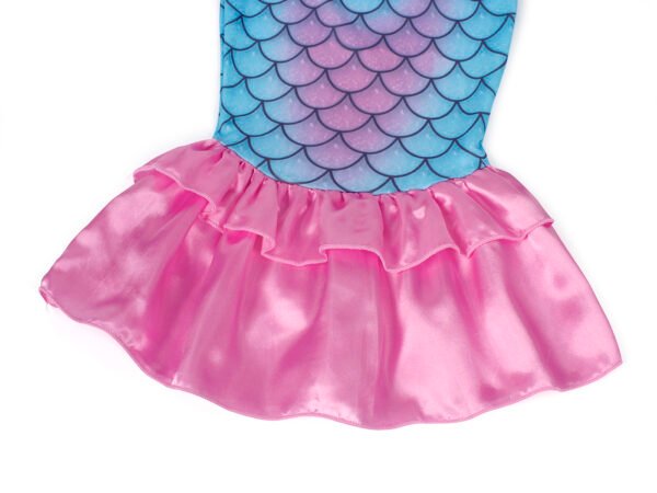 Jurebecia Girls Princess Dress 3-4T, Sparkly Tutu Costume for Birthday Party, Halloween, Christmas, Fancy Outfit with Tiara & Gloves - 图片 12