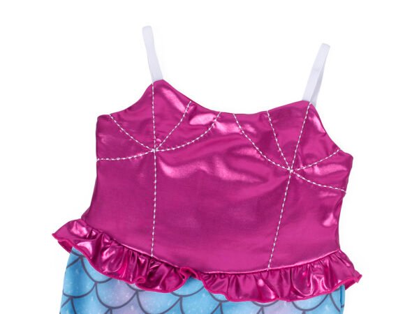 Jurebecia Girls Princess Dress 3-4T, Sparkly Tutu Costume for Birthday Party, Halloween, Christmas, Fancy Outfit with Tiara & Gloves - 图片 10
