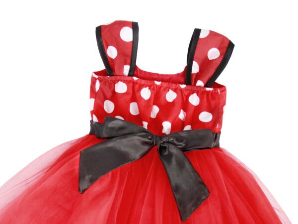 Jurebecia Princess Costume Baby Fancy Halloween Mini Dress up Bowknot Tutu Tulle Xmas Cosplay Cute Birthday Party Outfits - 图片 17