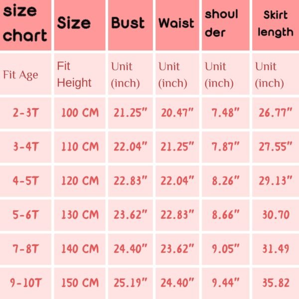 Jurebecia Girls Princess Costume, Floral Puffy Dress for Halloween Cosplay, Kids Birthday Party Dress with Accessories - 图片 2