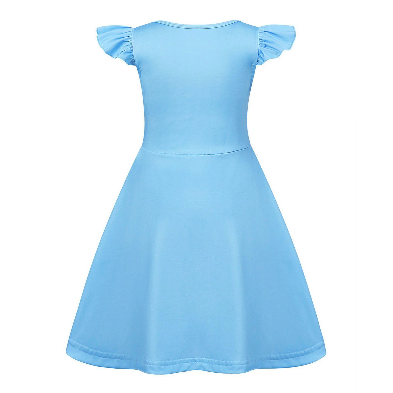 Benylion Girls Princess Dresses Cinderella Costume Birthday Party Dress Cosplay Outfits Role Play Clothes Outfit for 5-6 Years - 图片 4