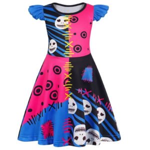 Benylion Girls Princess Dresses Costume Birthday Party Dress Cosplay Outfits Role Play Clothes Outfit for 5-6 Years