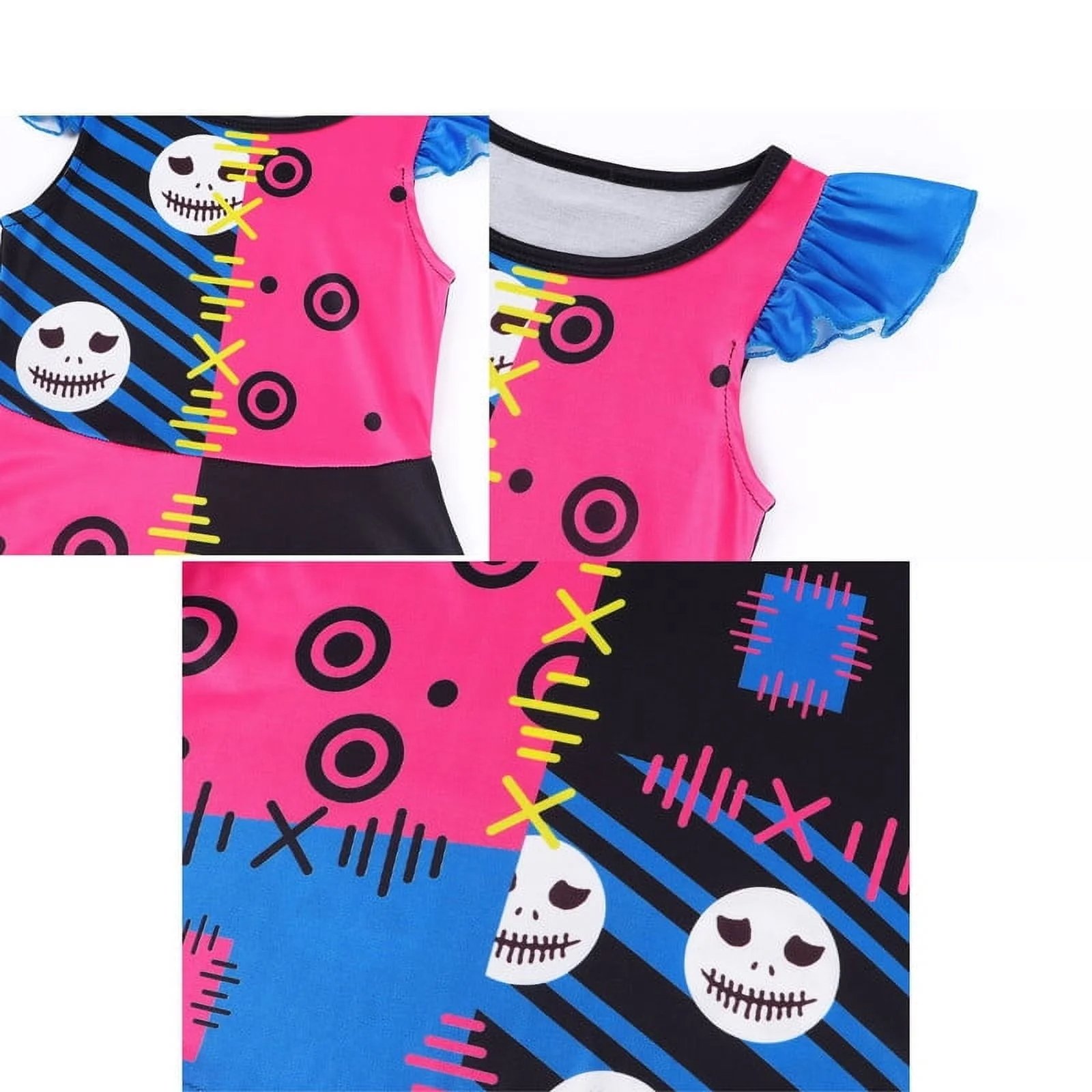 Benylion Girls Princess Dresses Costume Birthday Party Dress Cosplay Outfits Role Play Clothes Outfit for 5-6 Years - 图片 4