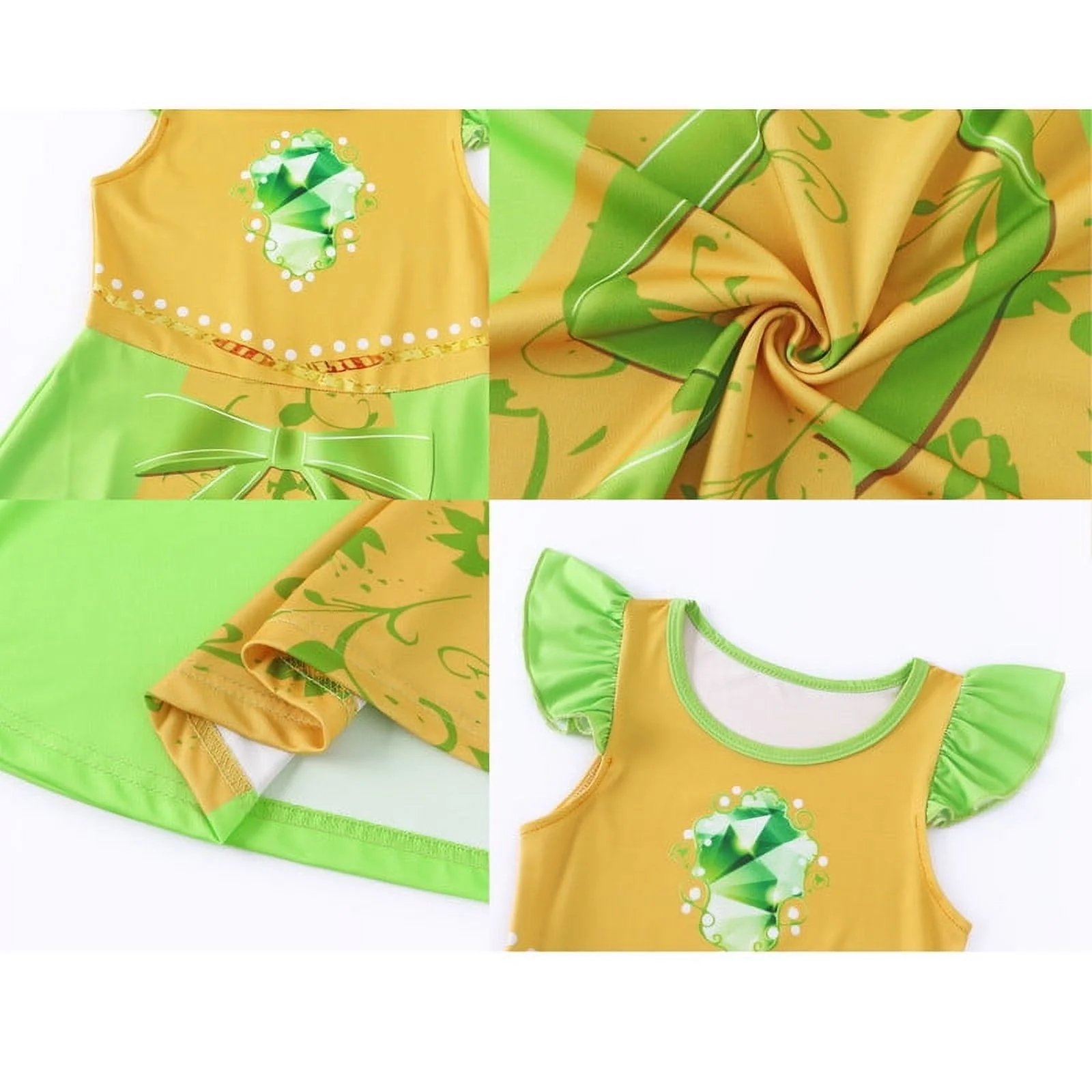 Benylion Girls Princess Dresses Costume Birthday Party Dress Cosplay Outfits Role Play Clothes Outfit for 5-6 Years - 图片 6