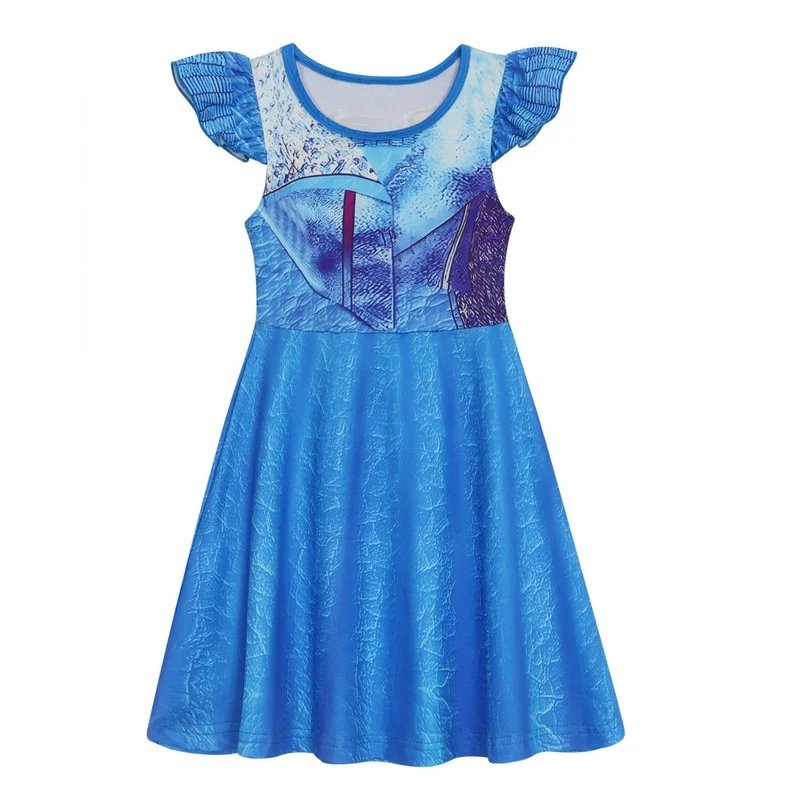 Benylion Girls Princess Dresses Costume Birthday Party Dress Cosplay Outfits Role Play Clothes Outfit for 5-6 Years - 图片 4