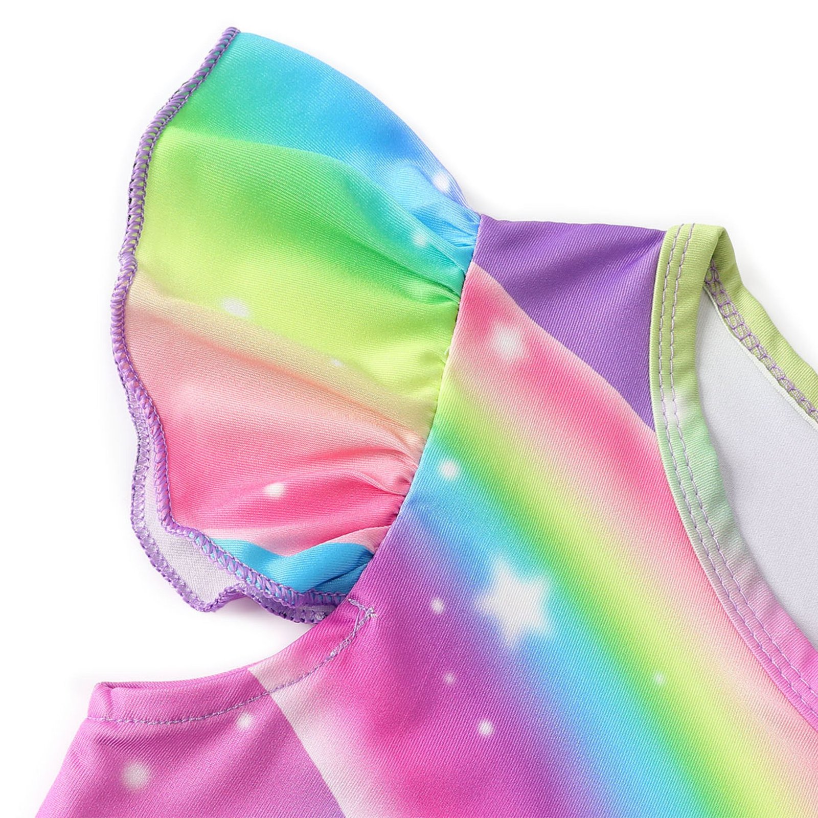 Jurebecia Girls Nightgowns Unicorn Nightgown Princess Pajama Dresses for Girls Sleepwear Night Kids Toddler Soft Nightgown 110 CM 3-4 Years - 图片 18