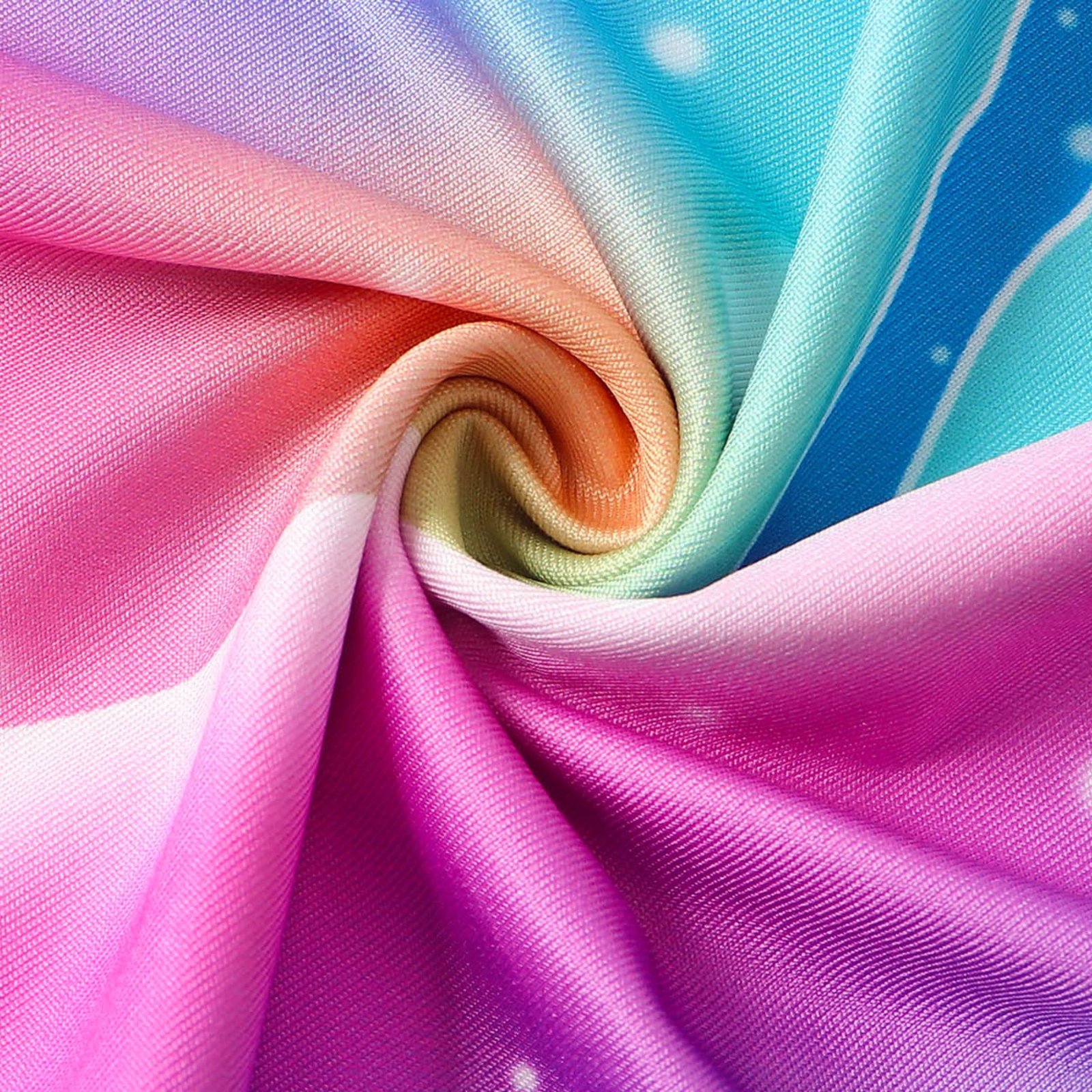 Jurebecia Girls Nightgowns Unicorn Nightgown Princess Pajama Dresses for Girls Sleepwear Night Kids Toddler Soft Nightgown 110 CM 3-4 Years - 图片 20