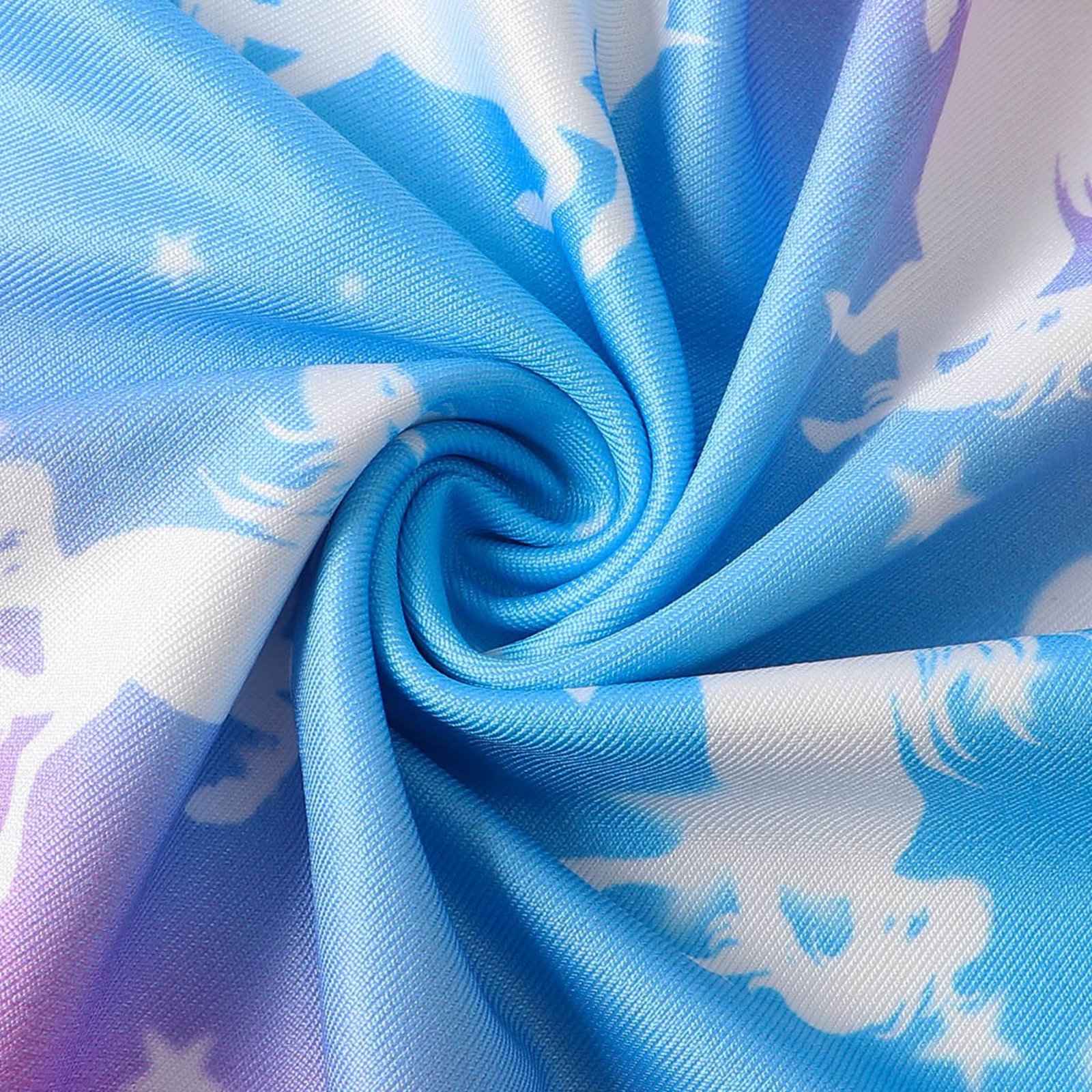 Jurebecia Girls Nightgowns Unicorn Nightgown Princess Pajama Dresses for Girls Sleepwear Night Kids Toddler Soft Nightgown 110 CM 3-4 Years - 图片 12