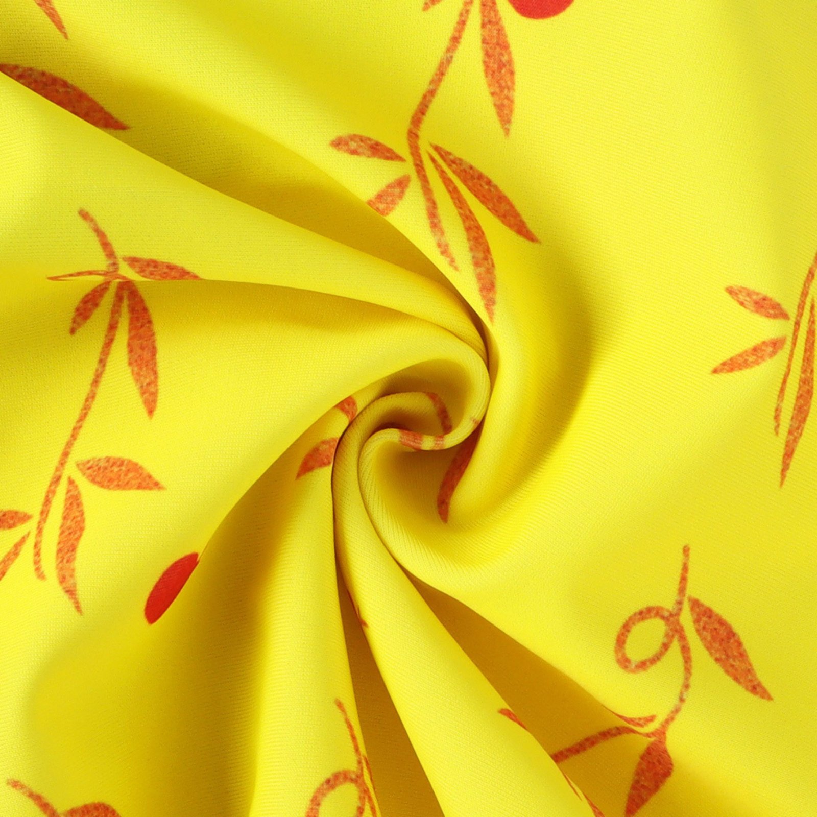 Marendyee Girls Princess Swimsuits for Girls One Piece Short Sleeve Swim Dress with Skirt UPF 50+ Floral Bright Bathing Suits for 3-10 Years - 图片 9