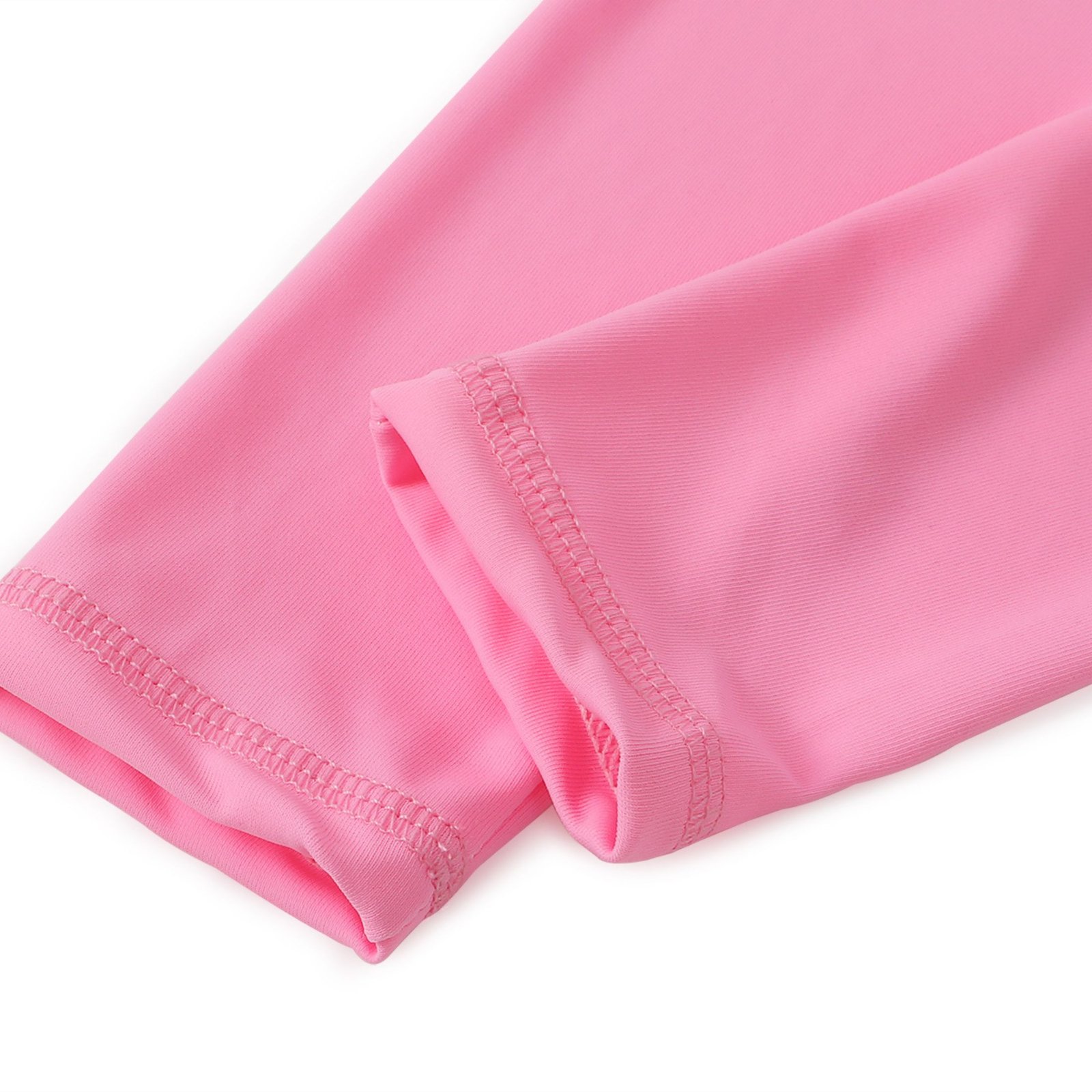 Marendyee Girls Mermaid Swimming One Piece Swimsuits for Toddler Long Sleeve Mermaid Scales Swimwear UPF 50 Sun Protection with Zipper 120 cm 5-6 Years - 图片 13